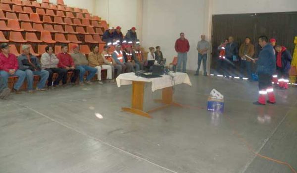 Capacitan a personal de Minera Hochschild, Sain Alto