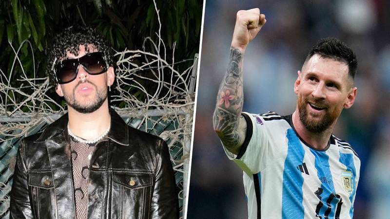 Bad Bunny apuesta por Argentina en el Mundial