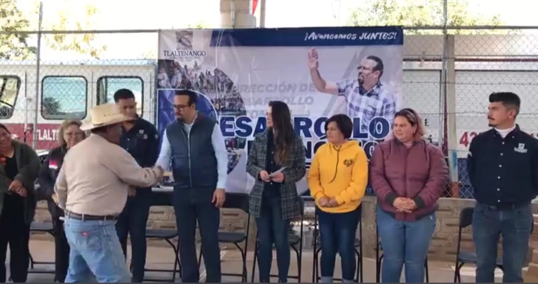 Entregan paquetes ecológicos en Tlaltenango