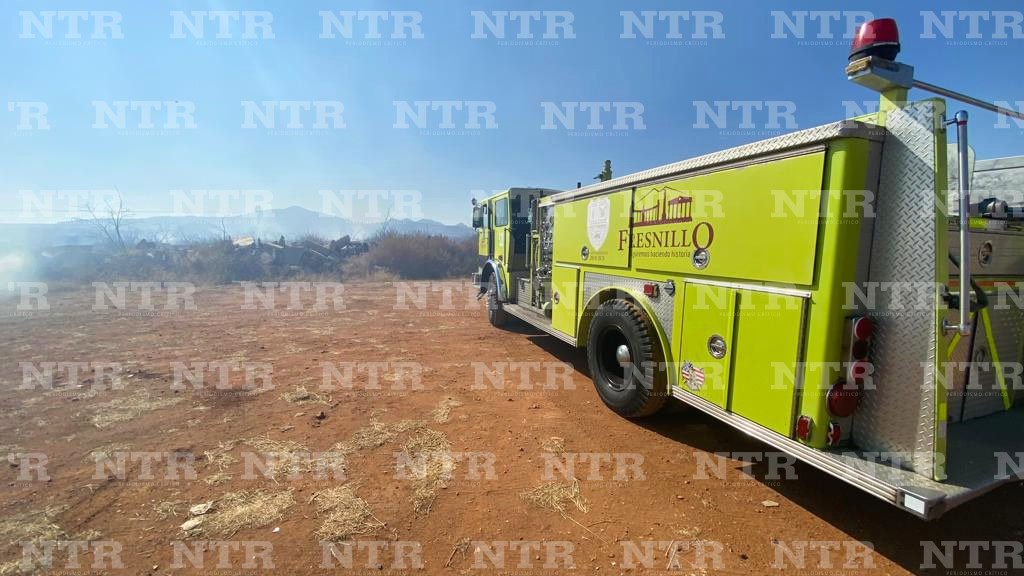 Registran incendio en colonia Del Valle
