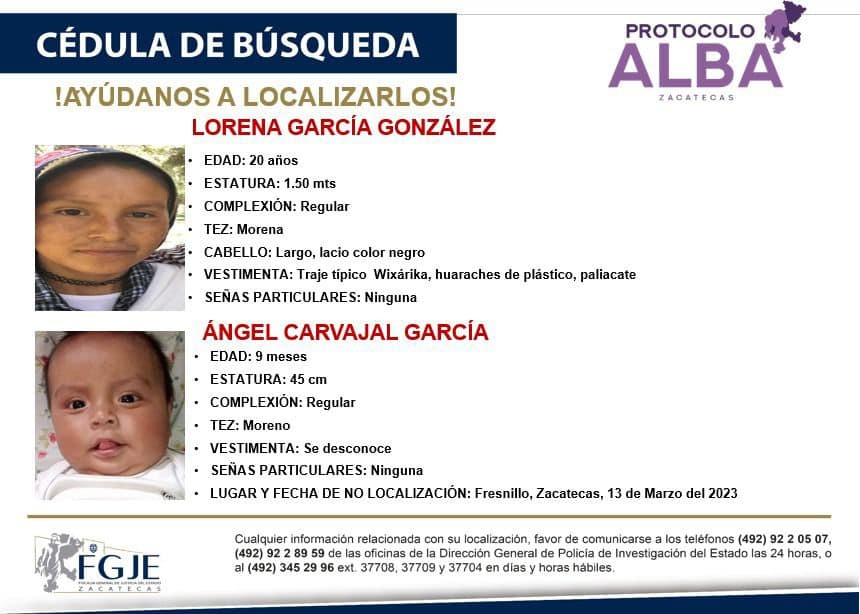 Localizan a familia indígena desaparecida en Fresnillo