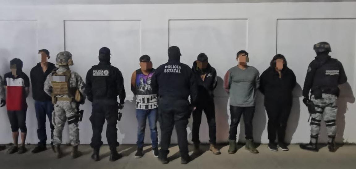 Desarticulan a célula delictiva en el municipio Guadalupe