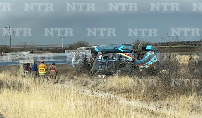 Accidente carretero deja un lesionado