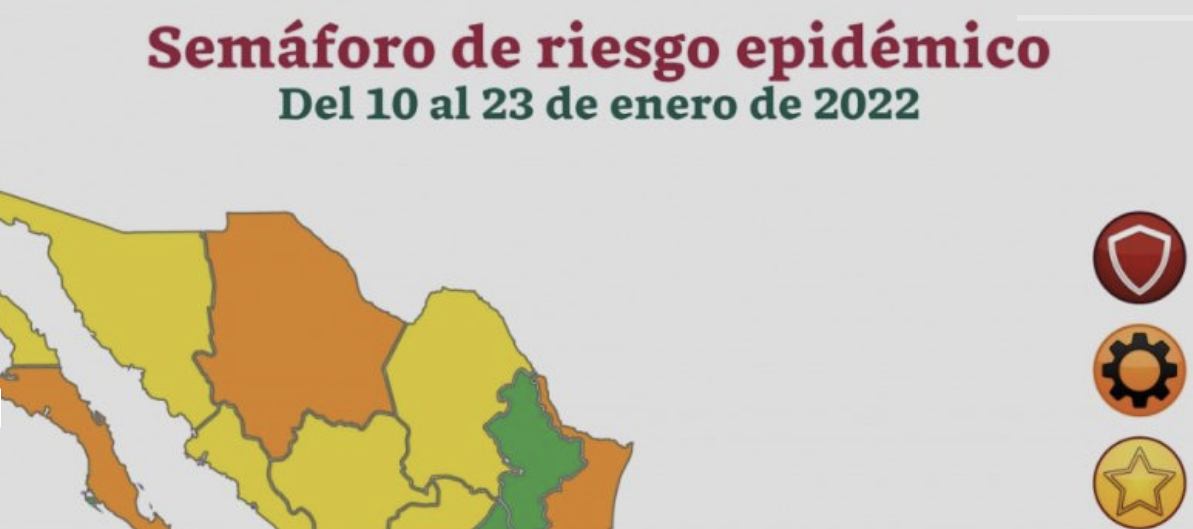 Zacatecas regresa a semáforo epidemilógico amarillo