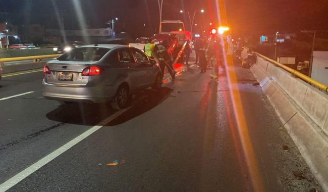 Registran aparatoso accidente vial en Guadalupe