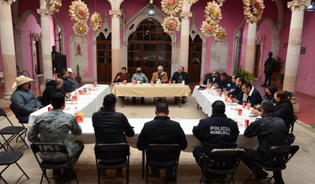Realiza SSP reunión con alcaldes de la zona norte del estado