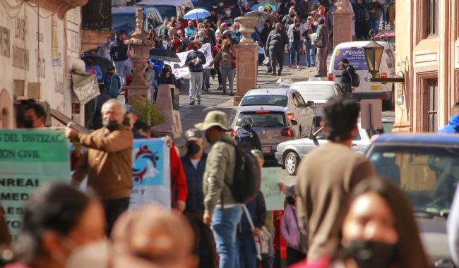 Marcha MDMZ para ejercer presión