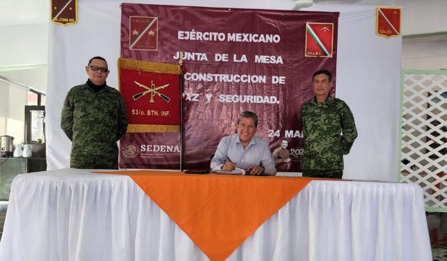 Efectúan reunión de Mesa Estatal de Construcción de Paz en Tlaltenango