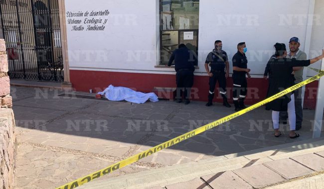 Muere hombre repentinamente en presidencia de Guadalupe