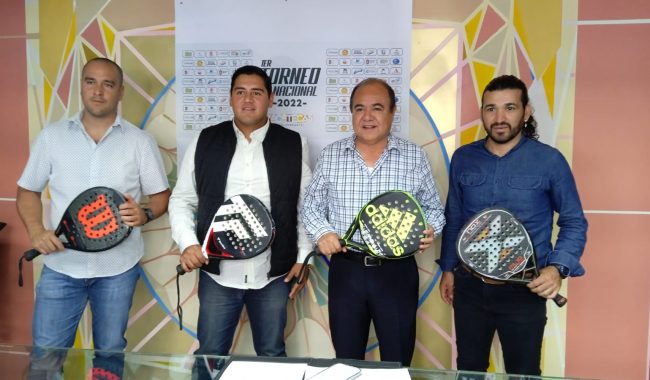 Anuncian torneo nacional de padel