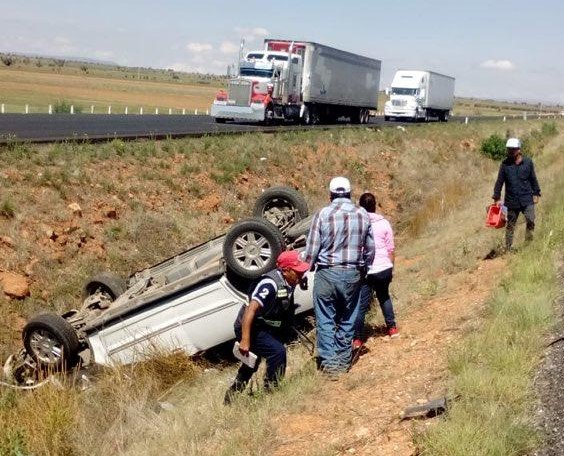Se salen del camino, hay dos lesionados