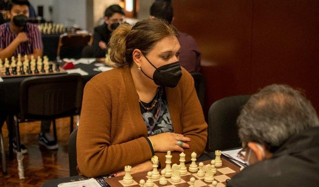 Alexandra Martínez, lista para defender su título en ajedrez