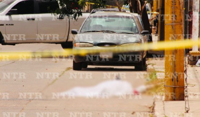 Ejecutan a un hombre en la colonia Industrial