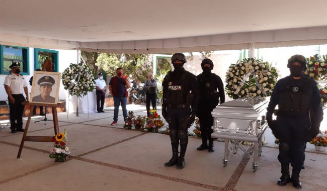 Realizan homenaje a elemento asesinado