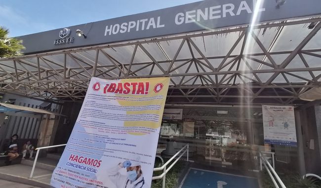 Emite ISSSTE comunicado ante protesta de trabajadores