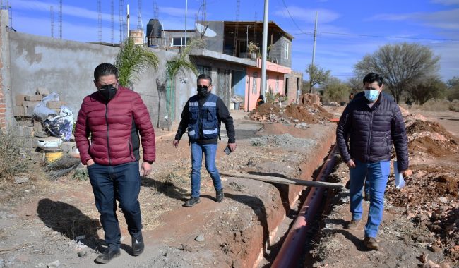 Supervisan red de drenaje en San Jerónimo