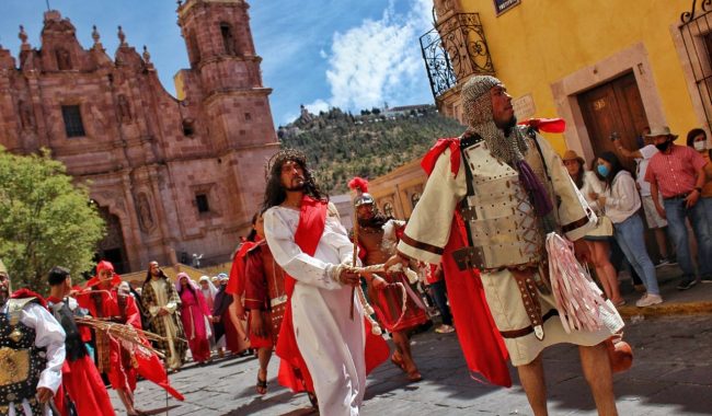 Realizan Pasión de Jesucristo