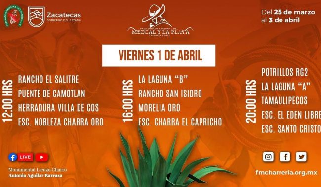Emocionantes semifinales en el Campeonato del Mezcal y la Plata