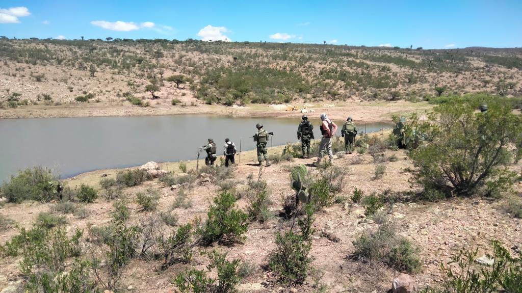 Aseguran armamento en Operativo Malpaso