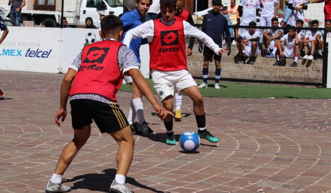 Inauguran torneo ‘De la calle a la cancha