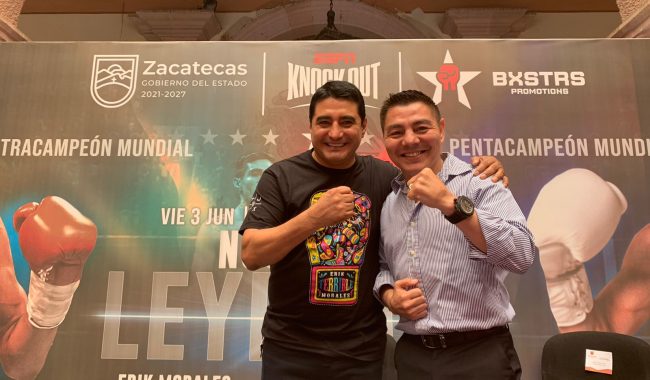 «El Terrible» Morales y «El Travieso» Arce pelearán en Zacatecas