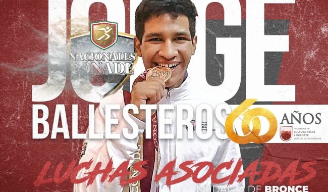 Triple bronce para Zacatecas