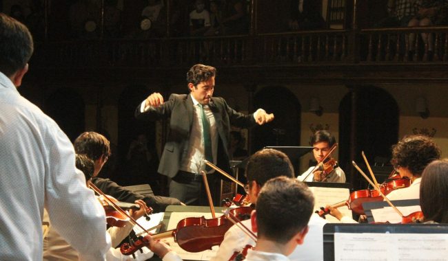 Se presenta la Orquesta de Cuerdas Comunitarias en Jerez
