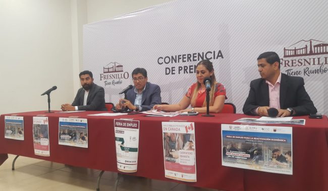 Anuncian feria del empleo en Fresnillo