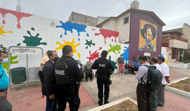 Atienden seguridad en colonia Fovissste