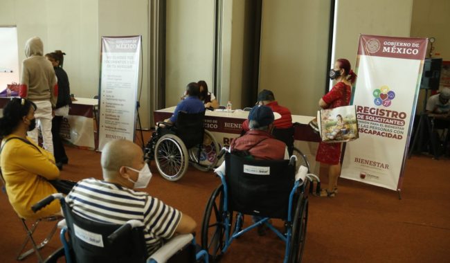 Comienza registro de Pensión para Personas con Discapacidad