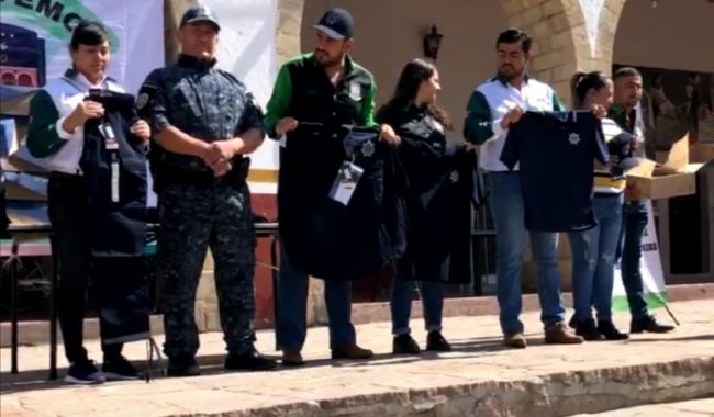 Aumentan salarios a policías y elementos de PC en Cuauhtémoc