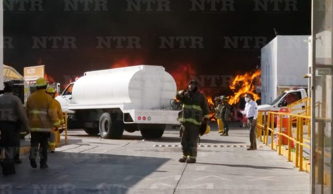 Se incendia edificio de la Corona