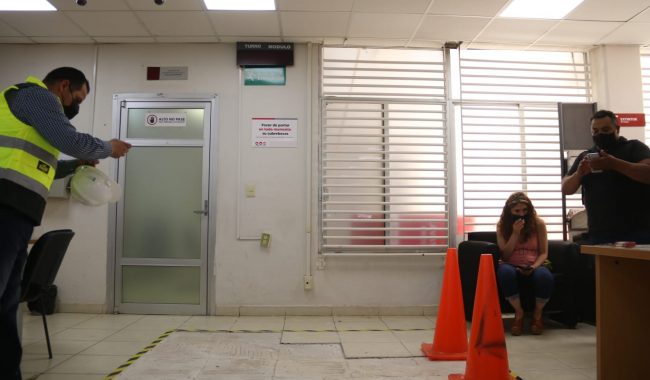 Alerta movimiento del piso en Sefin