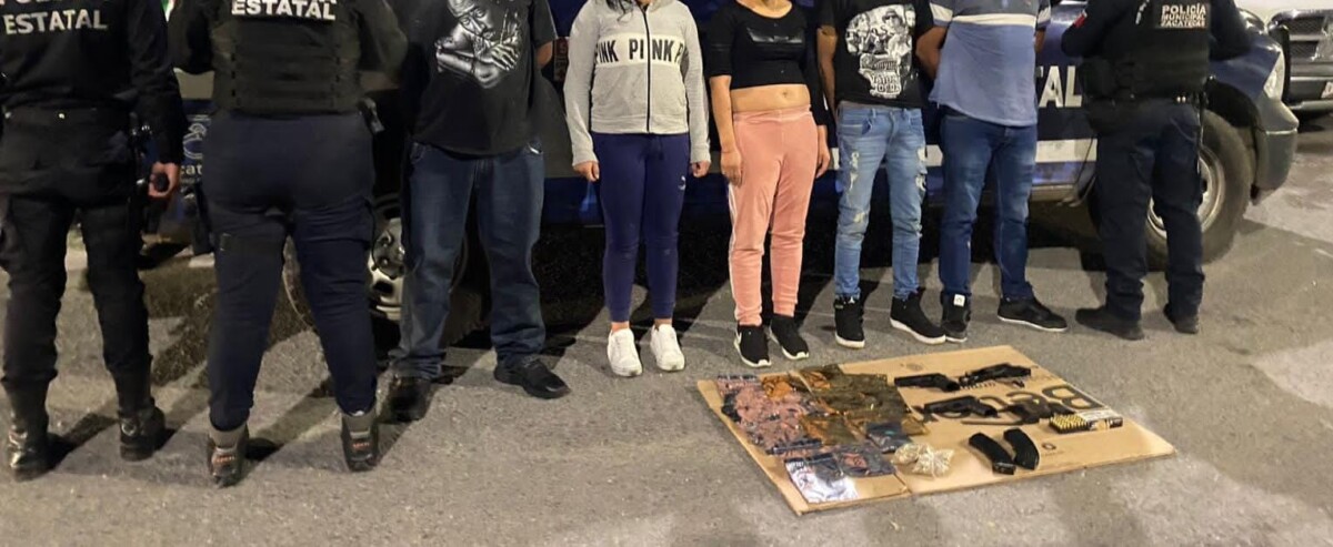 Desarticulan célula criminal en Guadalupe; hay cinco detenidos