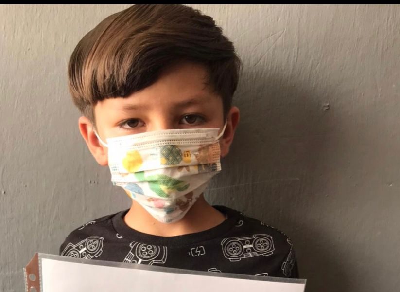 Gana Alejandro Guadalupe Ortega concurso nacional de dibujo infantil