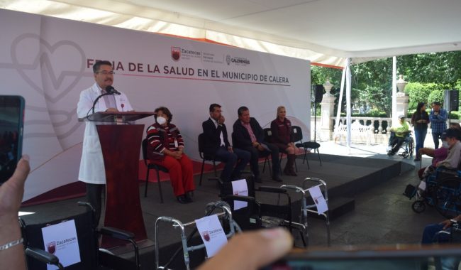 Arranca séptima Feria de la Salud en Calera