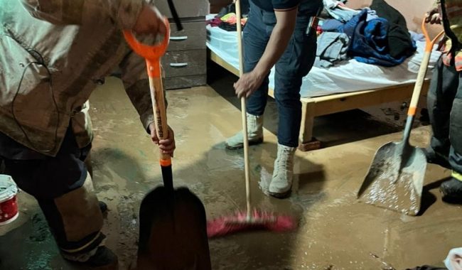 Granizada afecta comunidades de Pinos