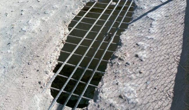 Puente San Antonio, en riesgo de colapsar