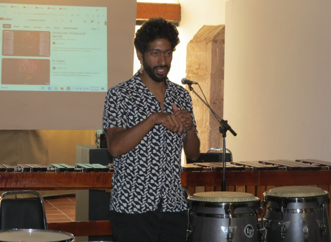 Ofrece Fidel Minda masterclass de Jazz y Blues