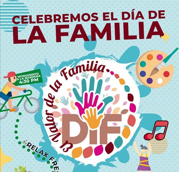 Invita SMDIF a celebrar Día de la Familia