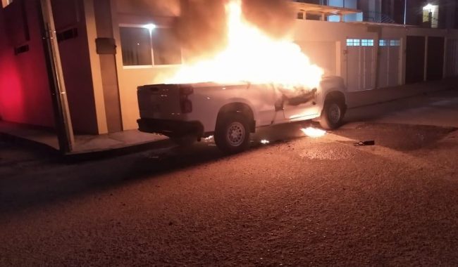 Registran tres incendios esta madrugada en Fresnillo
