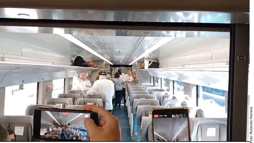 Arriba AMLO en Tren Maya a Cancún