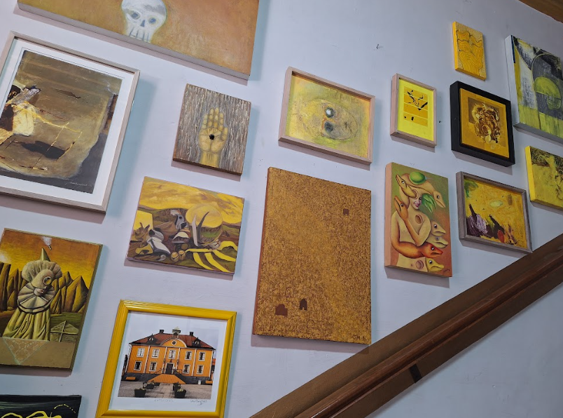 Exponen arte en Las Quince de Aníbal