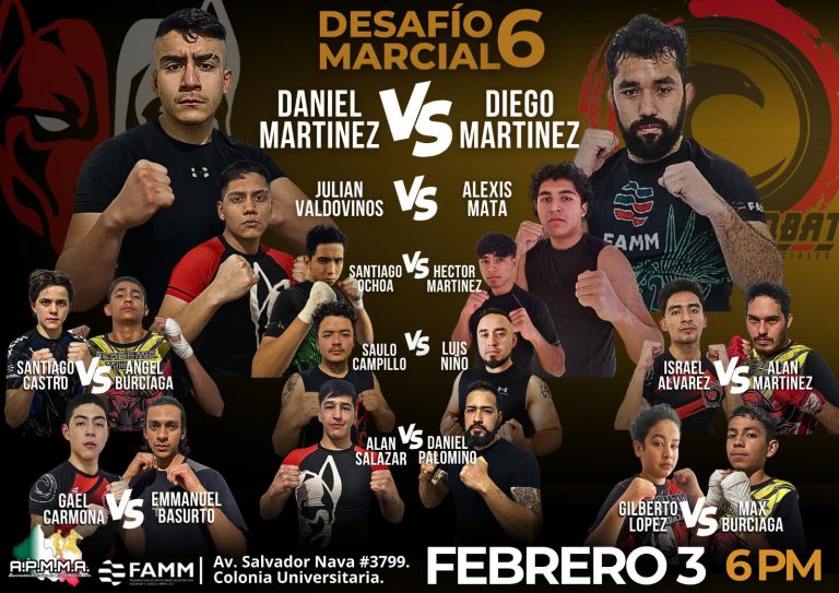 Academia Mike’s peleará en San Luis Potosí