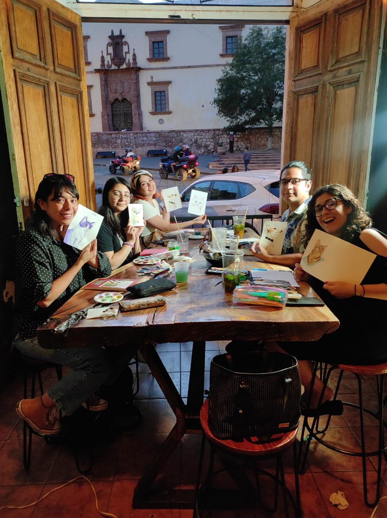 Acua-clase, un taller de arte para todos