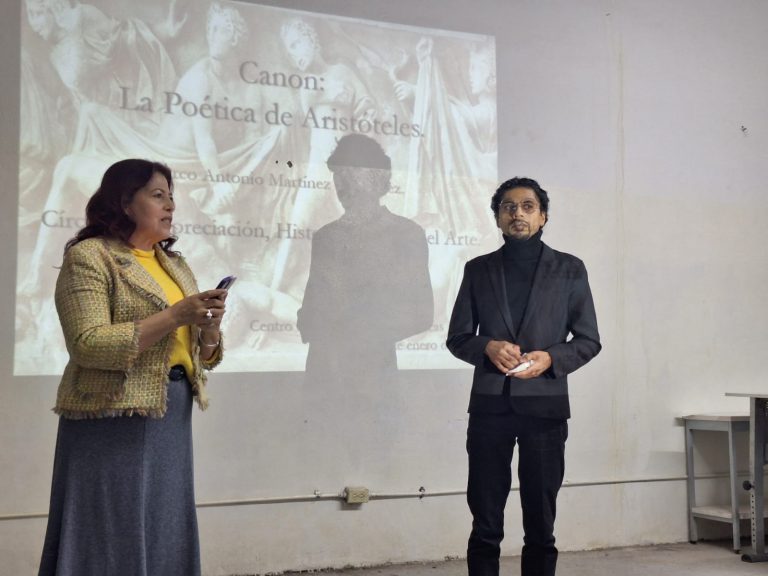 Aprecian el arte a través de Aristóteles
