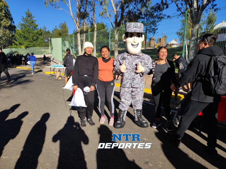 Organiza GN carrera de relevos en La Encantada