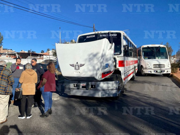 Mañana accidentada; ocho unidades estuvieron involucradas
