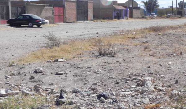 Colonia Ampliación Azteca, sin agua potable ni pavimentación