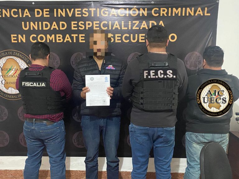 Detienen a presunto feminicida de Asucena
